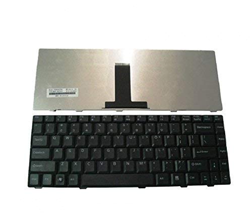 WISTAR Laptop Keyboard Compatible for Asus F80, F80C F80CR X80, X82, X85, F80L, F81SE, F83CR, R46 X88 P/No. V020462CS1, V092362AS1, 0KN0-DE1US01, V092362AS4 Series US (Black